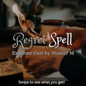 EXTREME 3x Regret Spell | Make them regret words actions | Make SP sorry | Make SP miss you | Obsessive guilt | Cast by Master M