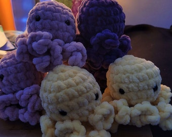 Tiny Crochet Octopus Plushie