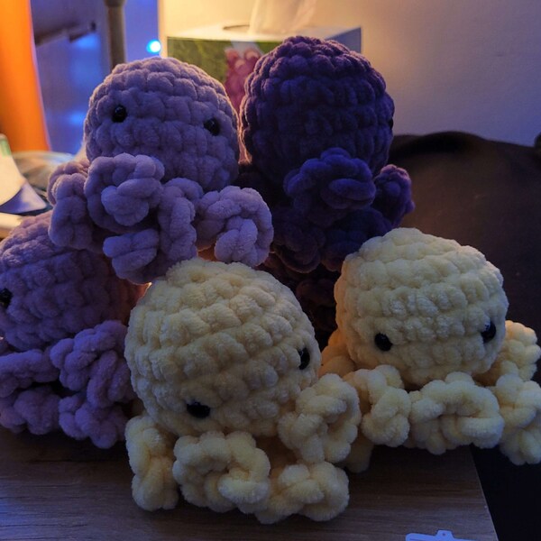 Tiny Crochet Octopus Plushie