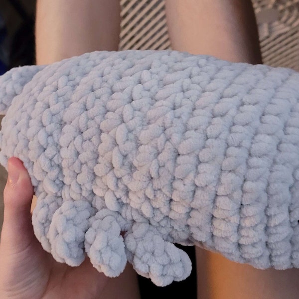 Crochet Isopod Plushie