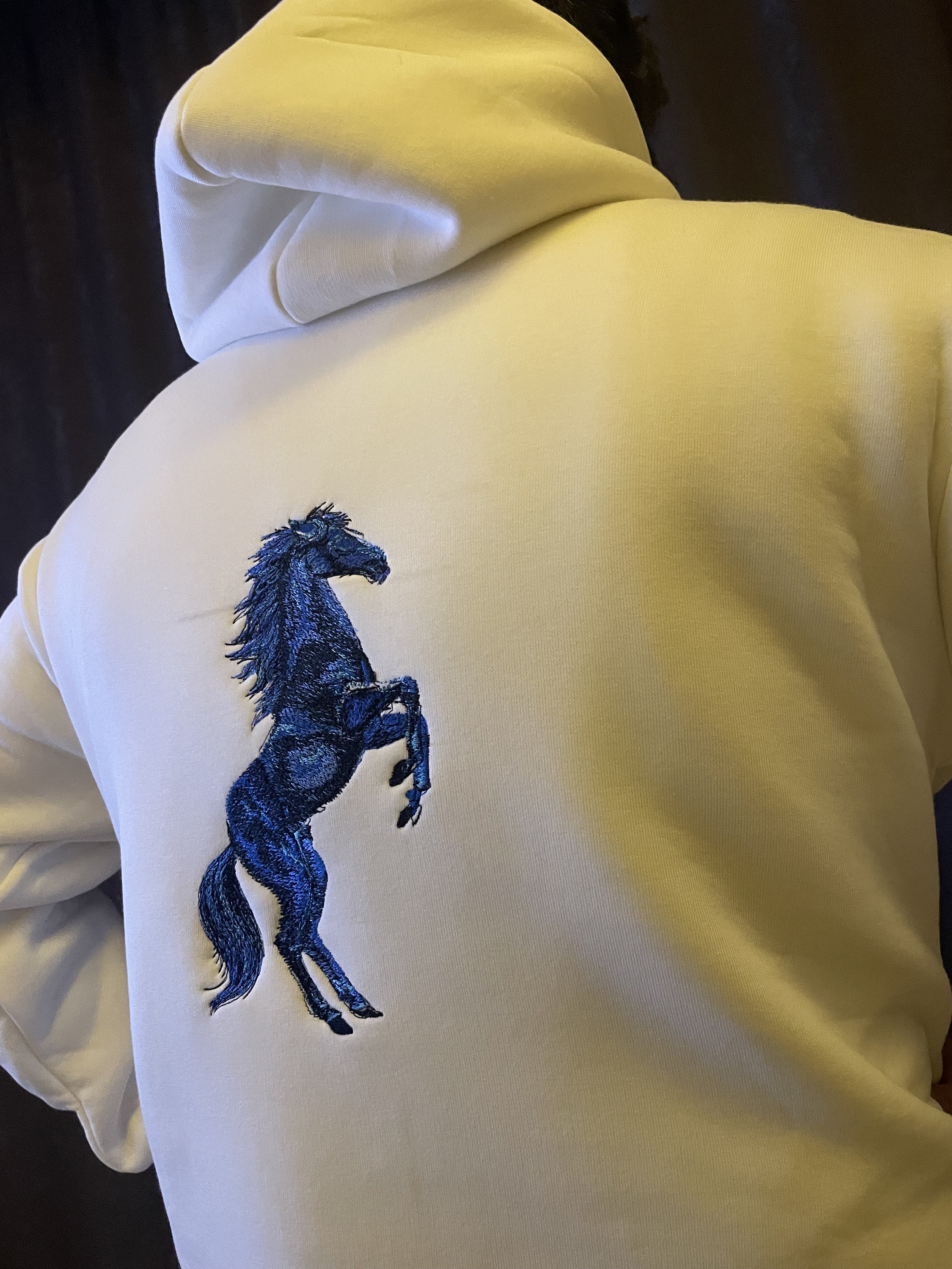 Personalized embroidered hoodies clearance
