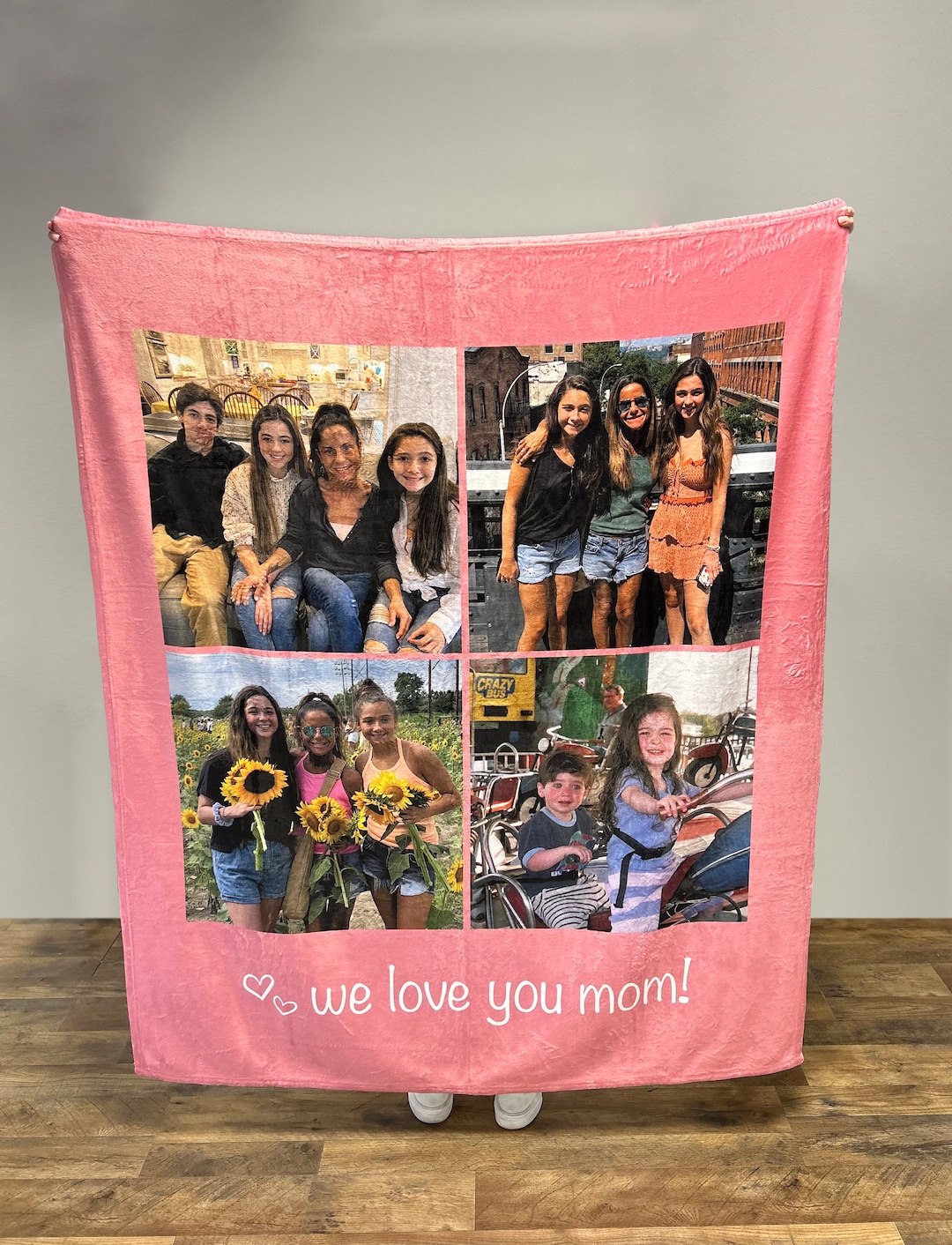 I Am The Storm - Family Personalized Custom Blanket - Mother's Day, Gift For Mom, Grandma main image 0