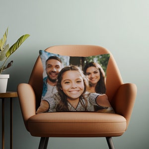 Personalized Photo Pillow, Custom Photo Pillow, Photo Pillow, Personalized Pillow with Photo, Personalized Gifts, Anniversary Gift
