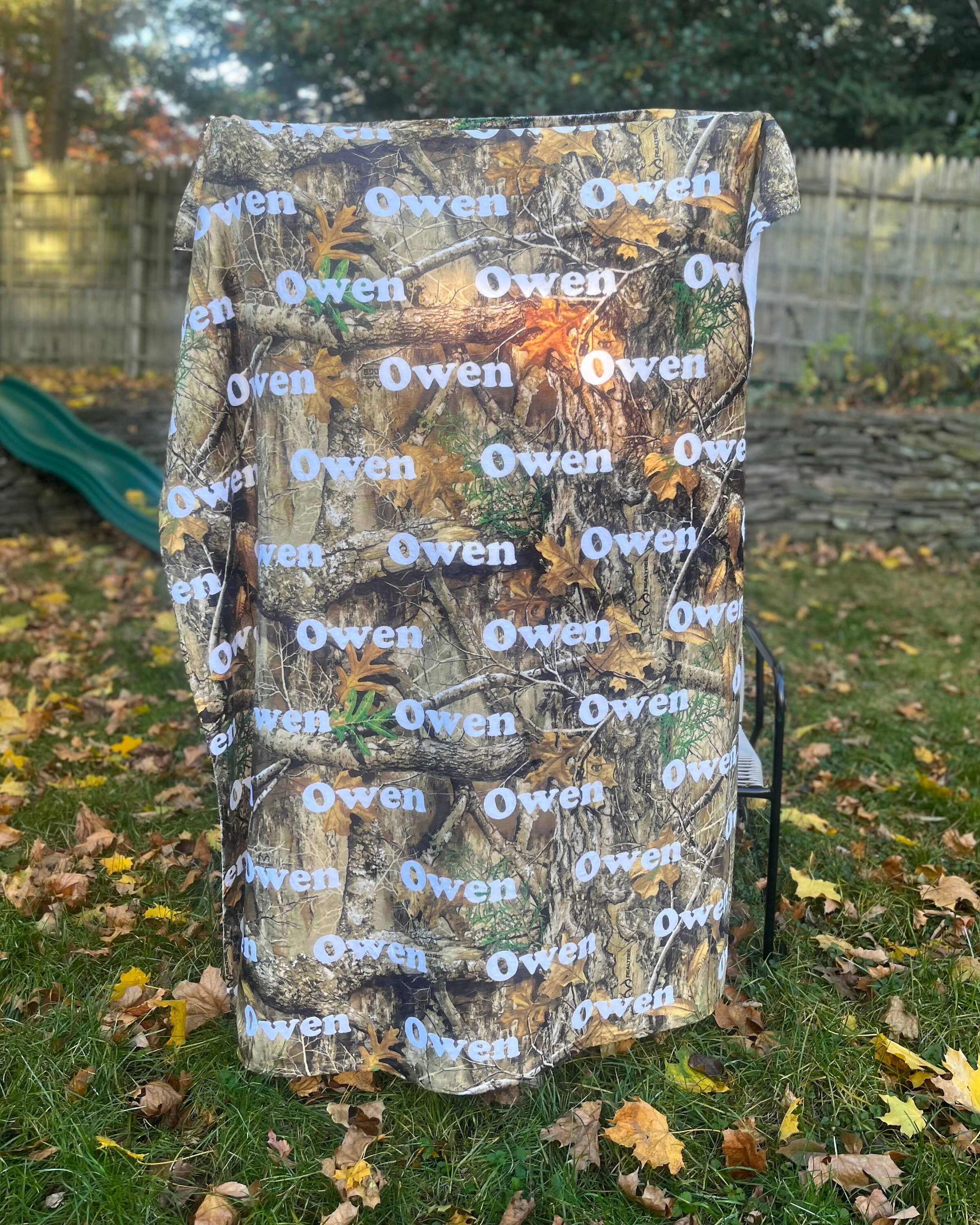 Realtree Blanket Etsy