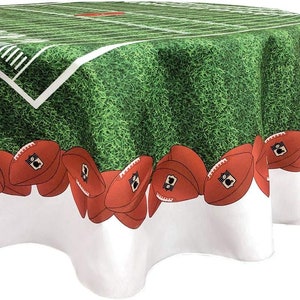 Copritavolo Football Game Day 12 Pezzi – Protezione Tavolo A Tema NFL Per Partite E Feste