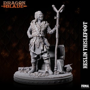 Halfling / Kender - Heslin Thistlefoot | D&D | Dungeons and Dragons | Tabletop | Roleplaying Game | Primal Collectibles