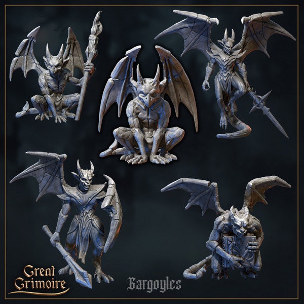 Gargoyles | D&D | DungeonsandDragons | Tabletop | Rollenspiel | Great Grimoire
