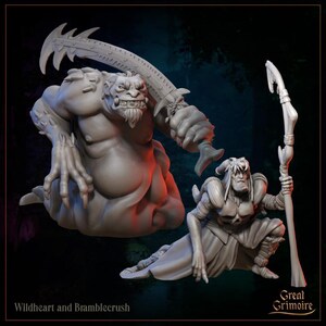 Cuore selvaggio e Bramblecrush | D&D | DungeonsandDragons | Da tavolo | Gioco di ruolo | Grande Grimorio