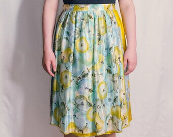 Ellie Wrap Skirt 22 Size Medium One of a kind Upcycled Vintage