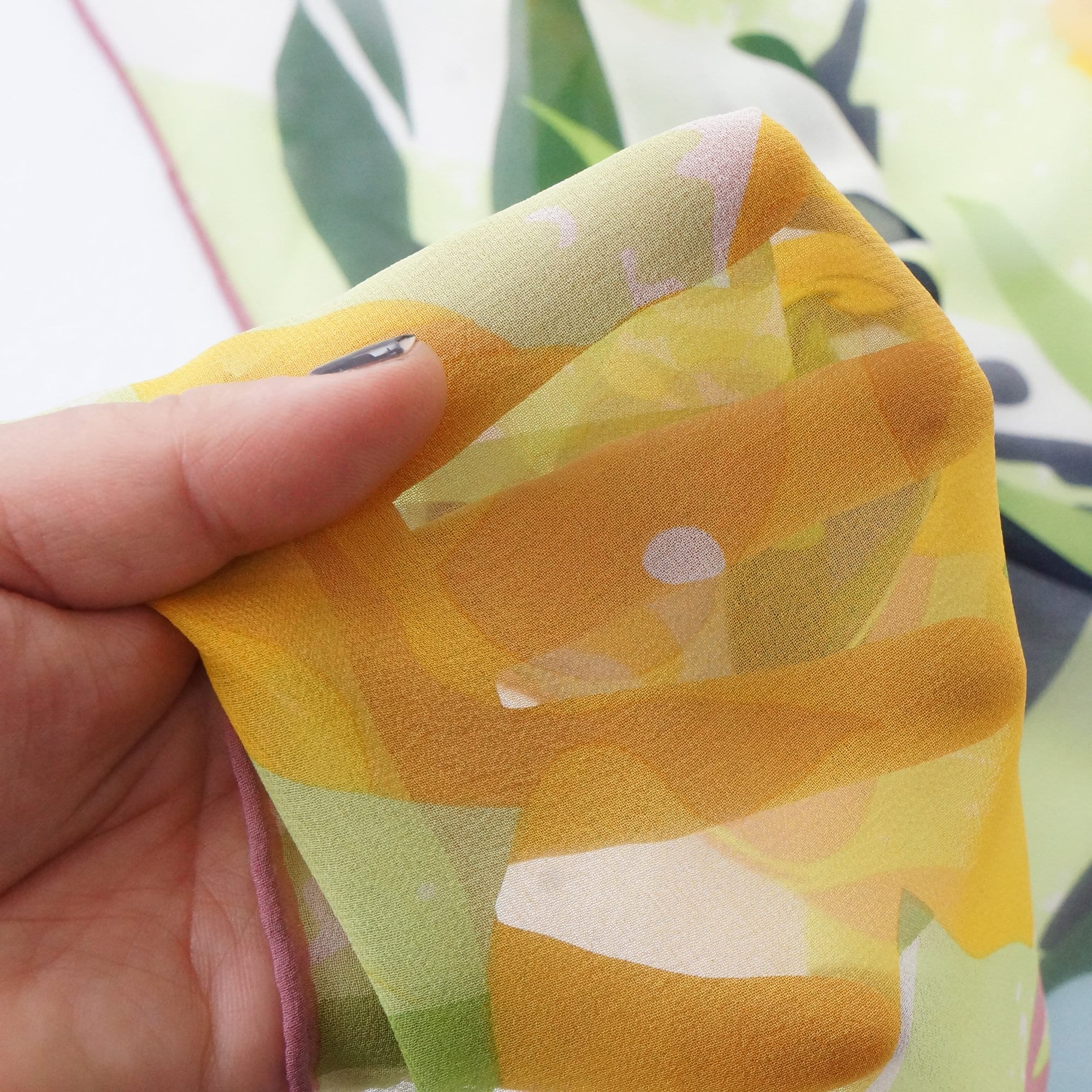 Mila Schön Knot Linen Scarf