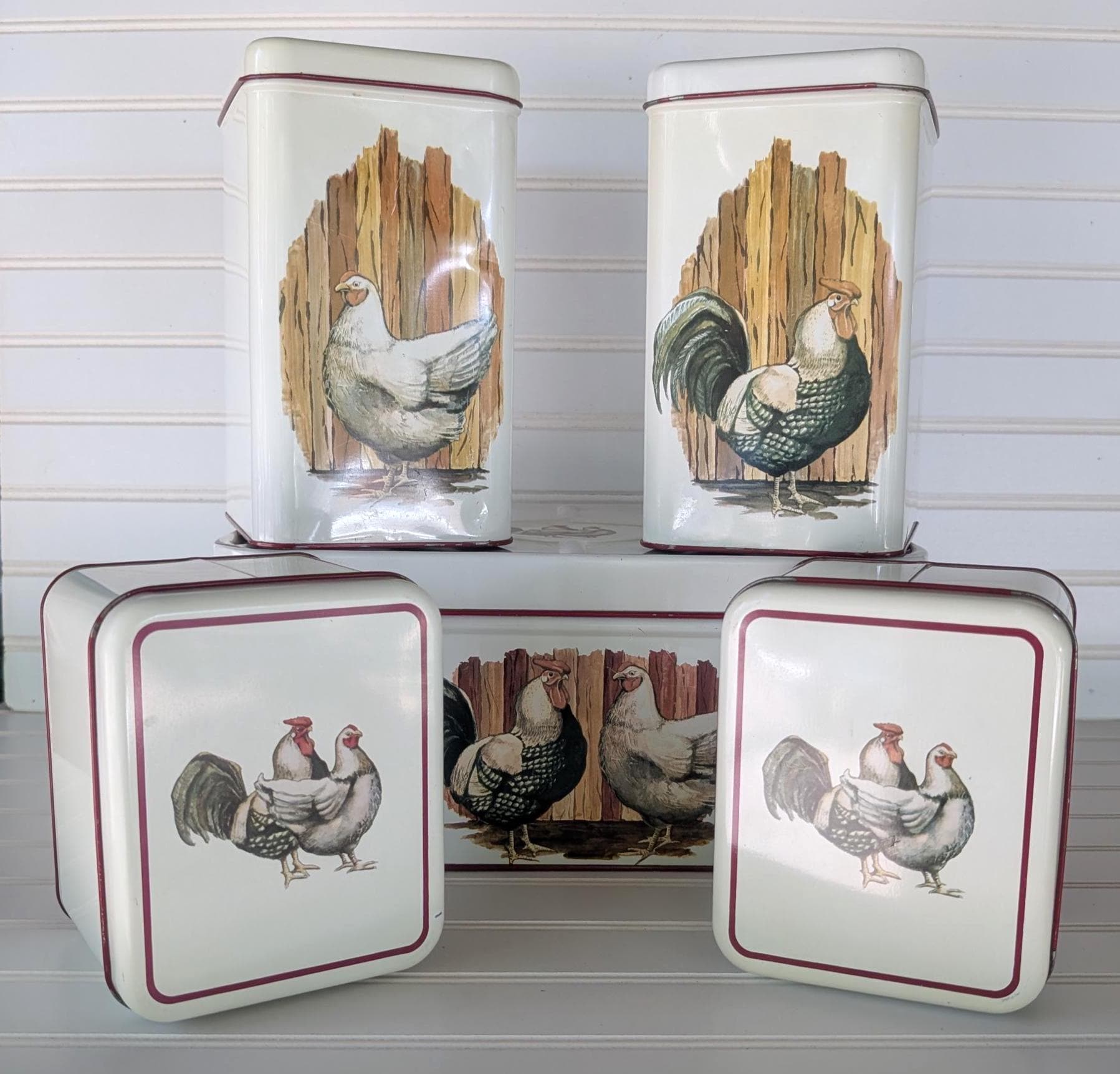 Vintage Cheinco Canisters - Etsy