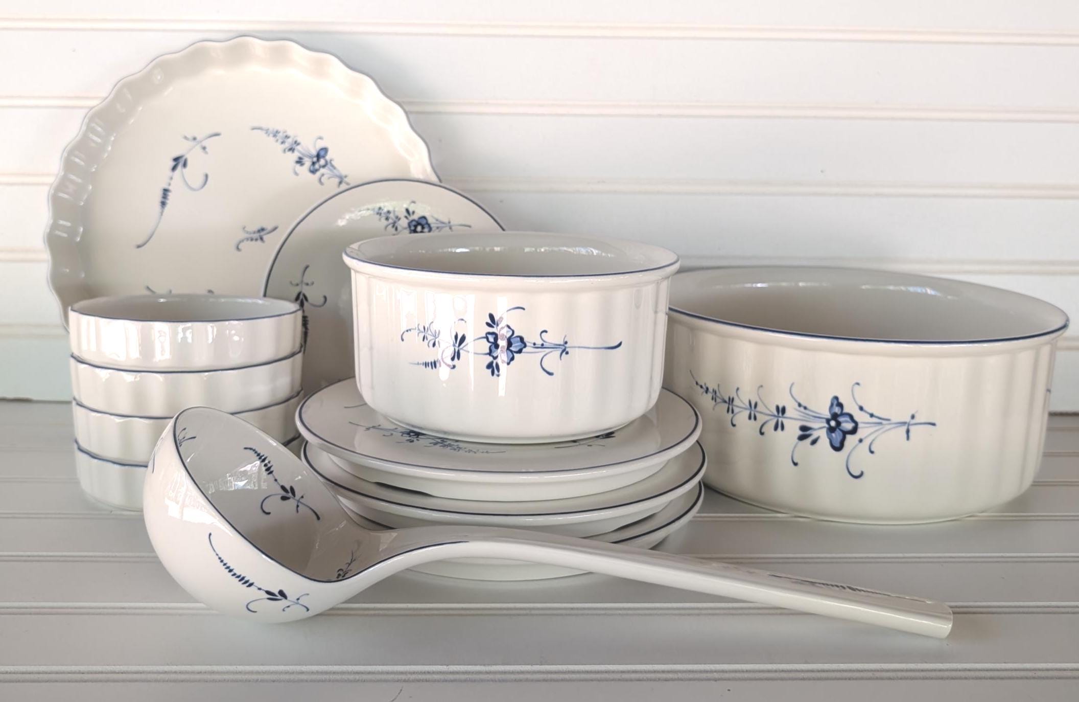 Villeroy and Boch White Dishes - Etsy