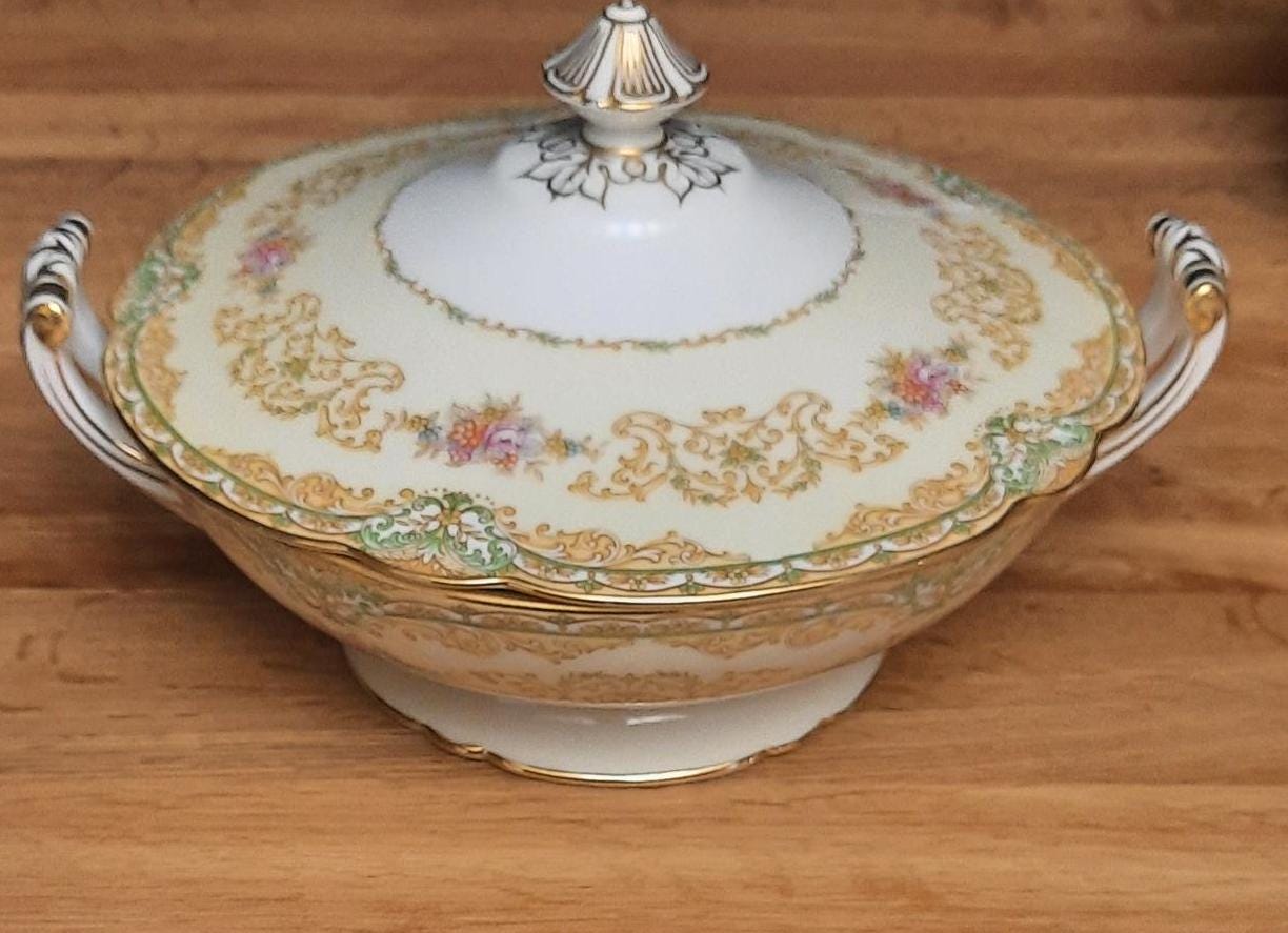 オールドノリタケ オードブルサービングプレート Vintage Noritake China: Shelby Pattern #3623 Serving Pieces
