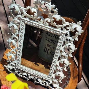 Vintage cast iron vanity mirror,Mirror,Vanity Mirror