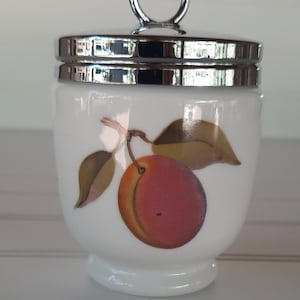 Vintage Royal Worcester Porcelain Egg Coddler