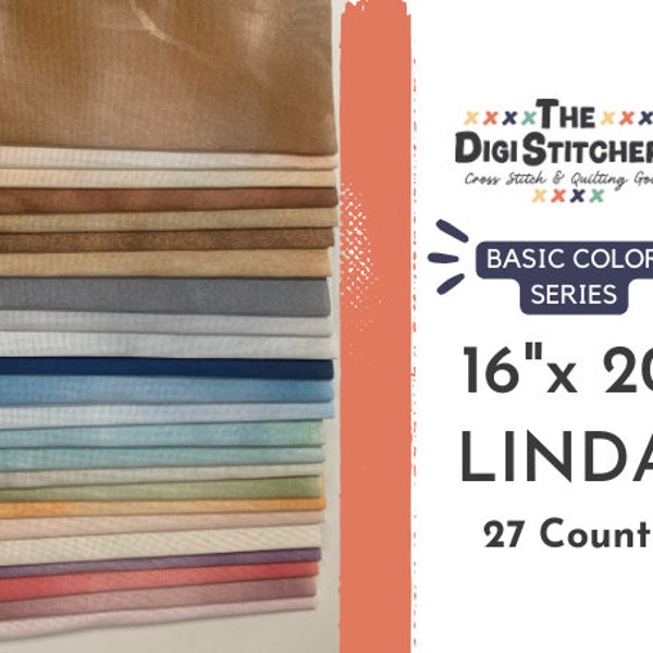 16" x20" Linda 27 Count (Multiple Colors Available)