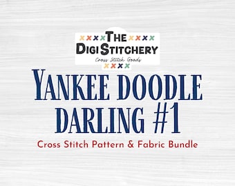 Yankee Doodle Darlings #1 Pattern and Fabric Bundle