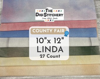 10" x 12" County Fair 27 Count Linda