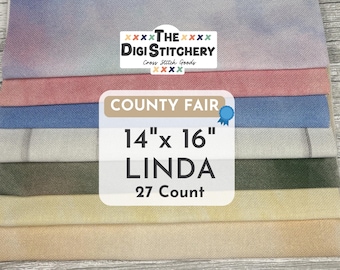 14" x16" County Fair Linda 27 Count