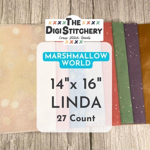 14&quot; x 16&quot; Marshmallow World 27 Count Linda