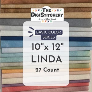 10&quot; x12&quot; Linda 27 Count (Multiple Colors Available)
