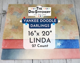 16" x20" Yankee Doodle Darlings Linda 27 Count