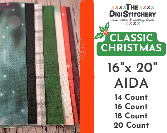 Sage Green 14 Count Aida Cloth – Junebug and Darlin