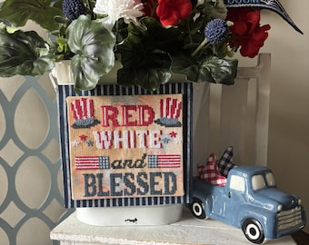 Yankee Doodle Darlings #1 Cross Stitch Pattern (PATTERN ONLY)