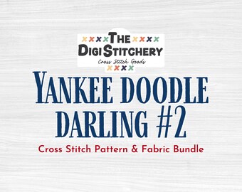 Yankee Doodle Darlings #2 Pattern and Fabric Bundle