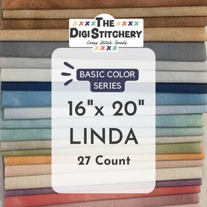 16" x20" Linda 27 Count (Multiple Colors Available)