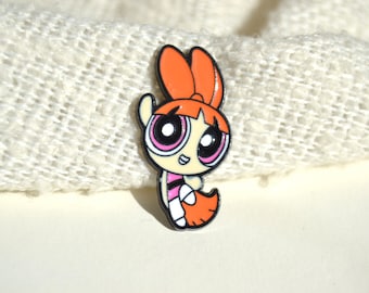 Power Puff Girls - Anstecker / Pin / Emaille Brosche - 90er Jahre - 90s - Nostalgie - Kinderserie - Serie - Super RTL - Kika