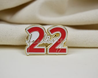 Taylor Swift Folklore Brosche / Pin / Emaille Anstecker Feeling 22 - The Eras Tour, Swiftie,