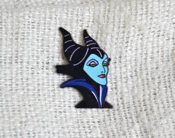 Pin / Emaille Brosche / Anstecker von Disney Maleficent - Film Figur - Disney Prinzessin - Villain - Disneyland - Die dunkle Fee