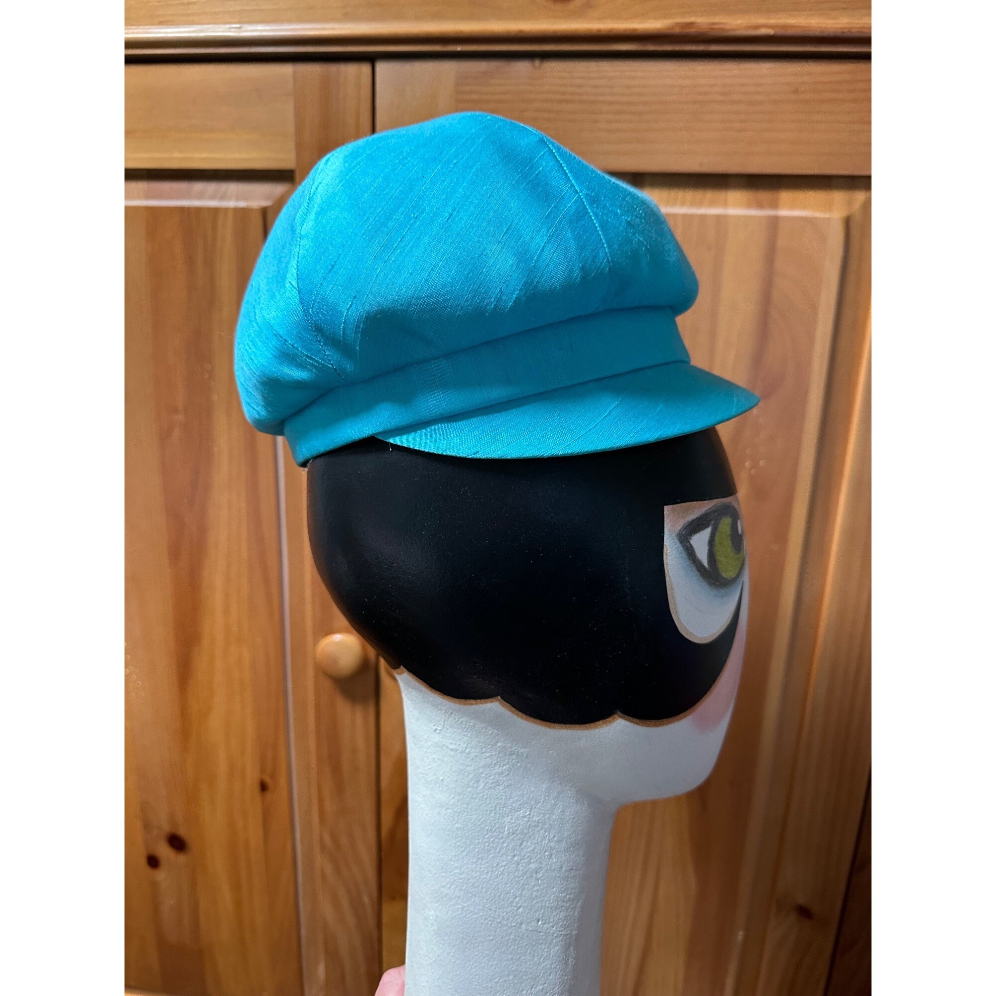 Vintage Teal Beresford 1960’s Hat* Vintage Teal Beresford 1960 main image 3