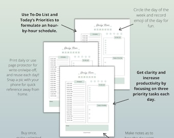 Daily To-Do List Plan