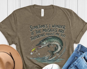 Camiseta divertida para pescar lucios, camiseta gráfica para pescadores de lucios