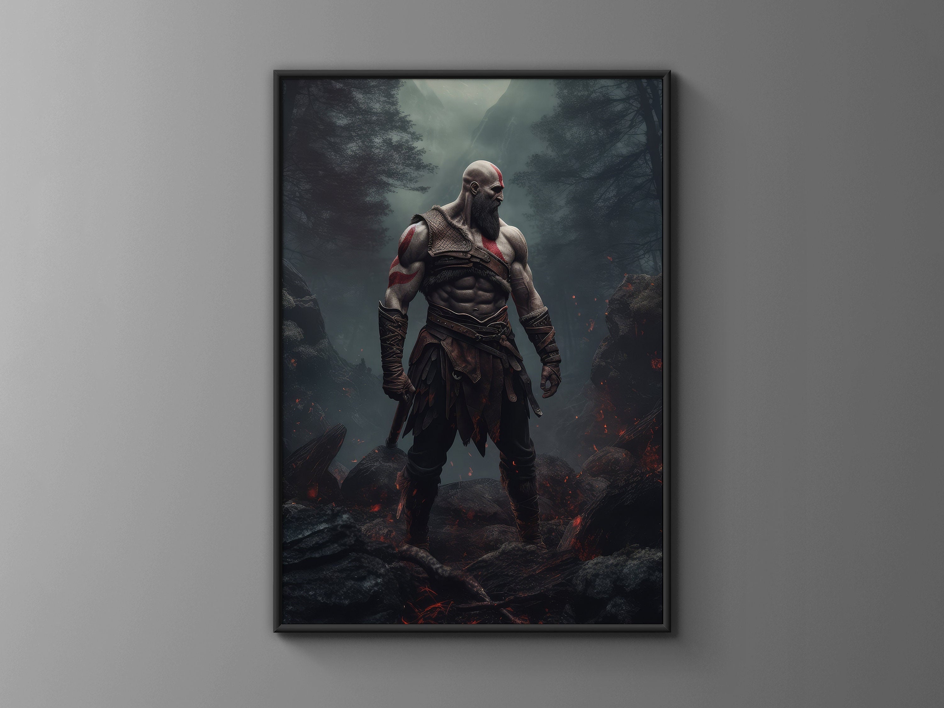 God of War Game 2018 Poster – My Hot Posters