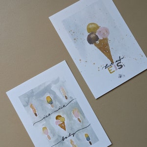 Karte - Eis Eis Baby & Lust auf Eis?