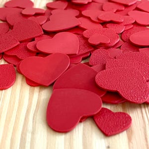 Streudeko Herzen aus dem 3D Drucker – Streudeko, Konfetti für Hochzeit, Geburtstag, Valentinstag –  Streudeko Set
