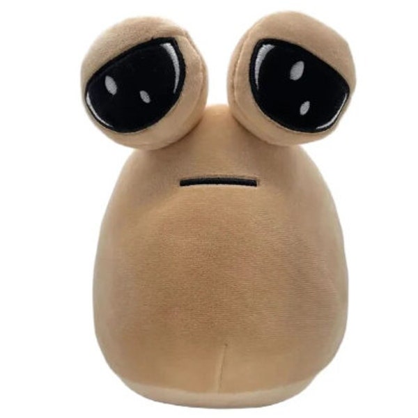 Kawaii Cartoon Plush Toy: The Maw, My Pet Alien Pou - Ideal Children's Birthday and Christmas Gift for Anime Gamers.