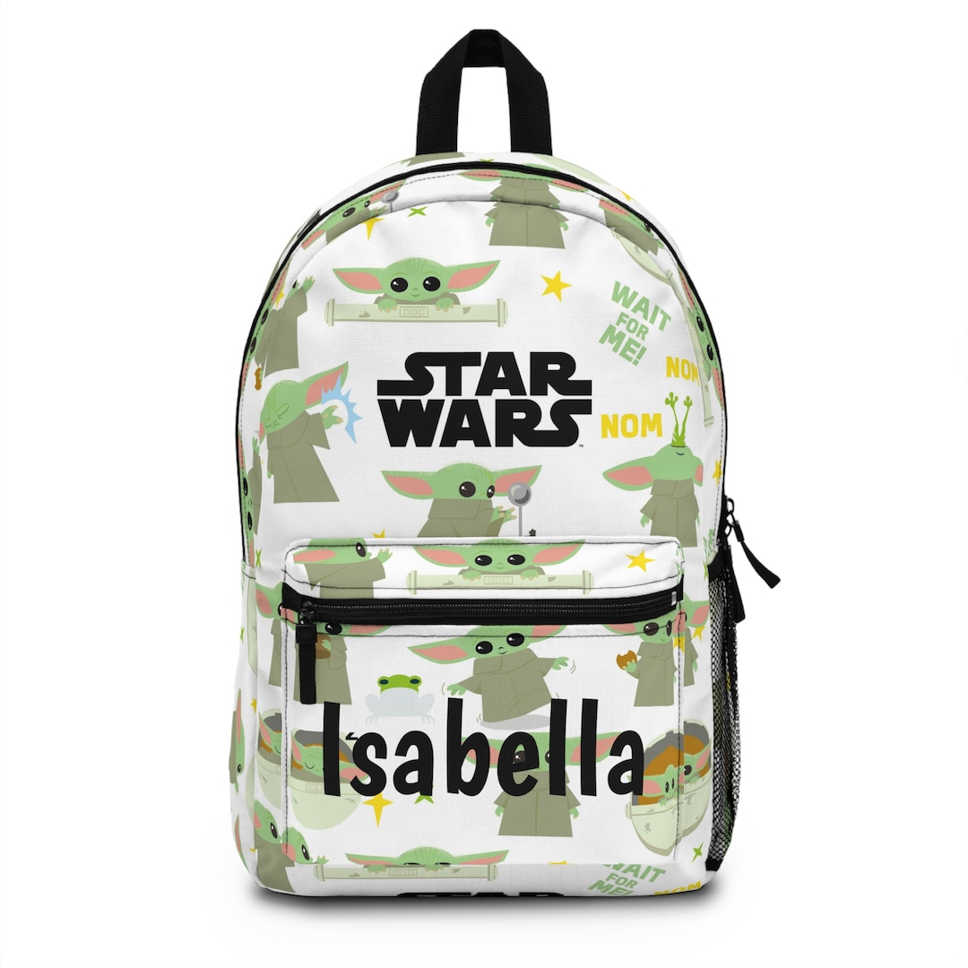 Baby Yoda Backpack Star Wars Baby Yoda Bag Baby Yoda Back to Etsy