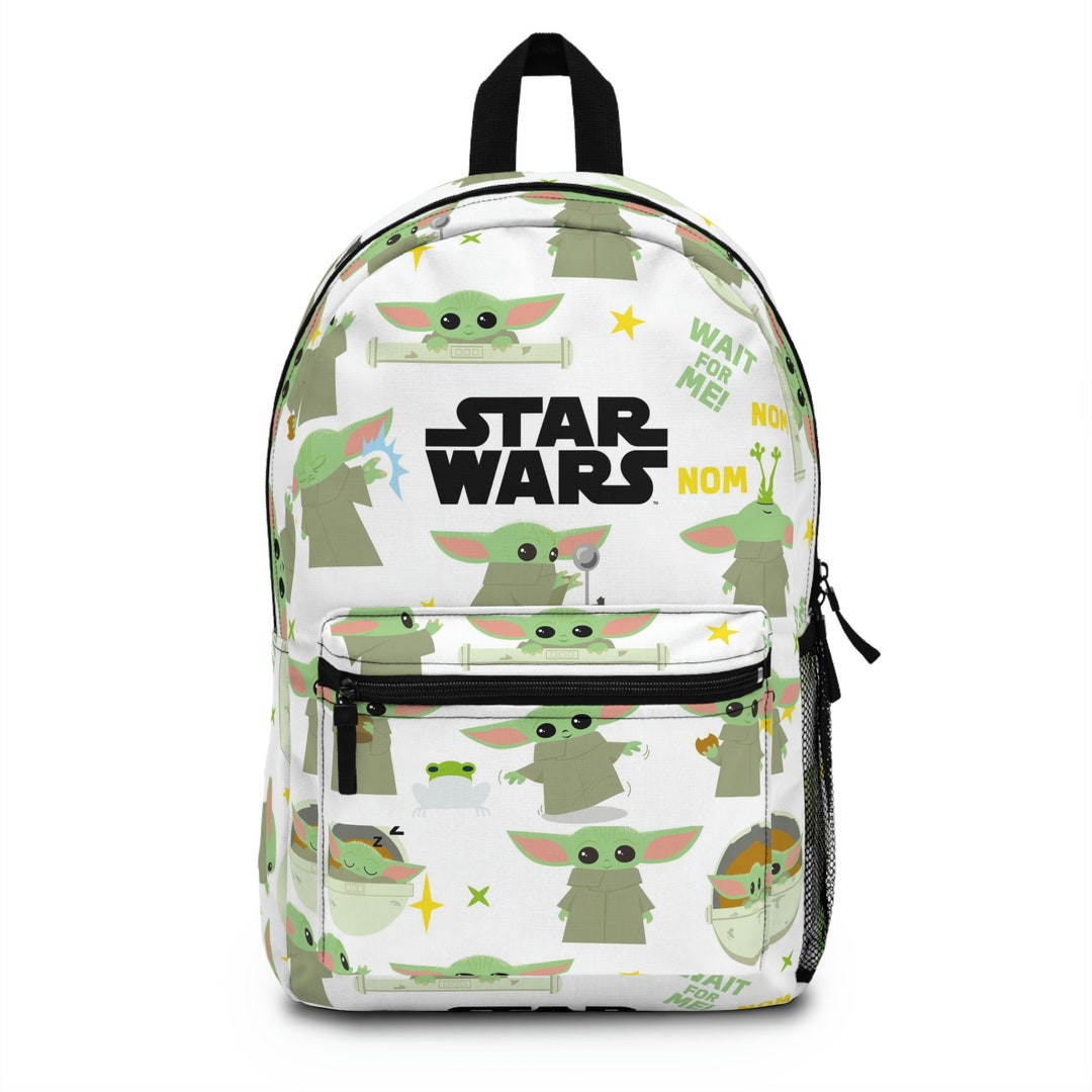 Baby Yoda Backpack Star Wars Baby Yoda Bag Baby Yoda Back to Etsy