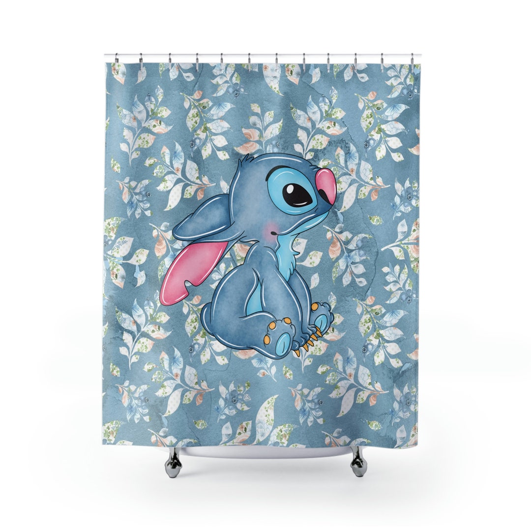 Stitch Lilo and Stitch Shower Bathroom Curtains Shower - Etsy