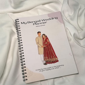 A5 PHYSICAL | Bengali Wedding Planner | Muslim Wedding Planner | South Asian Wedding Planner | Desi Wedding Planner | Bridal & Groom Planner