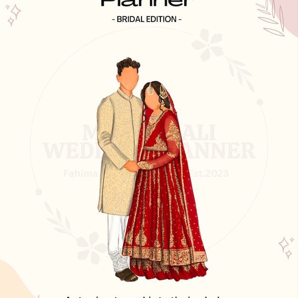 DIGITAL | Bengali Wedding Planner | Muslim Wedding Planner | South Asian Wedding Planner | Desi Wedding Planner | Bridal Planner | MBWP