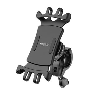 Flexible 360 Degree Motorcycle Bike Bicycle GPS Cell Phone Holder Handlebar Mount for iPhone & Samsung