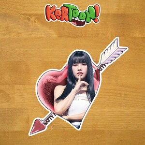 Kiss Of Life Natty Kpop Kiof Artwork Laminated Vinyl Waterproof Die-cut Sticker Pack Laptop Waterbottle Macbook Computer (x3 ct.)