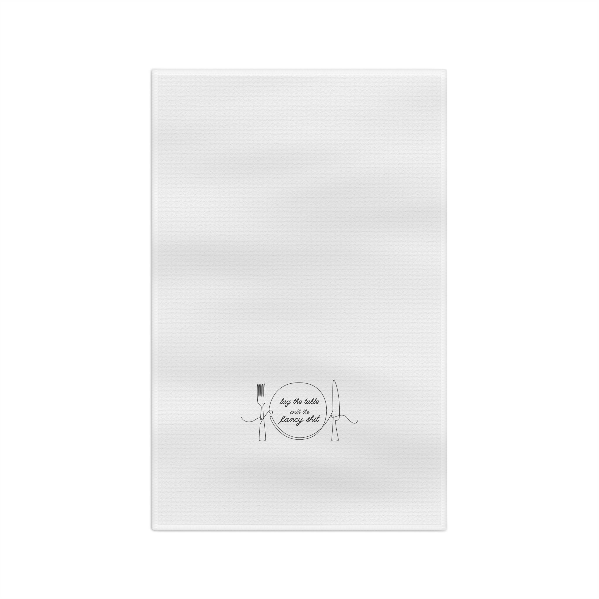 Lay the Table Tea Towel Taylor Gifts Swiftmas Tolerate It Etsy