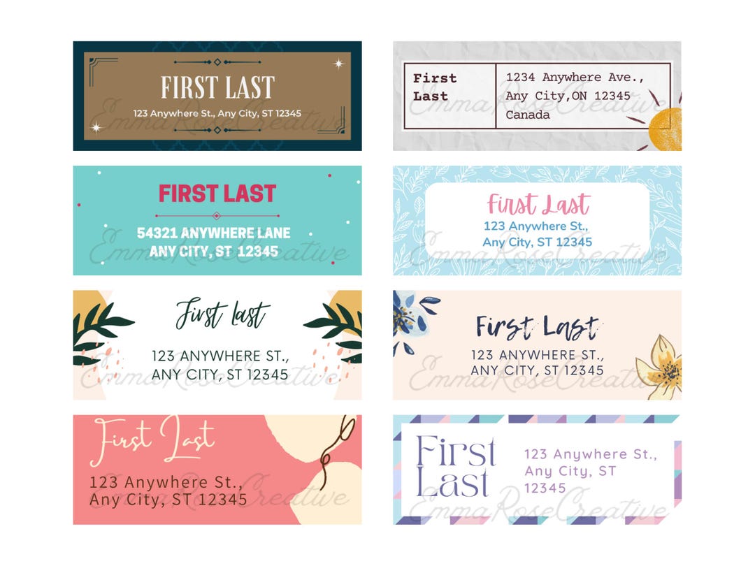 Mailing Labels, Sheet Stickers - Mail, Envelope, Mailing, Send ...