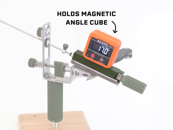 KME Magnetic Angle Cube Stone Holder Upgrade for KME Precision Knife  Sharpening System 3D Printed 